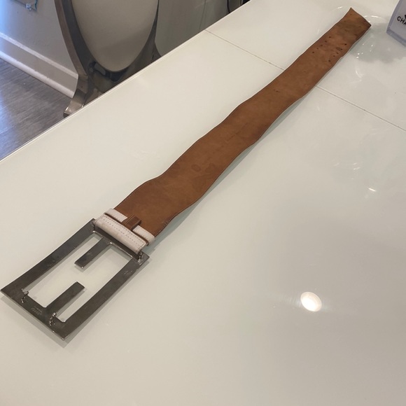 - Oversized Fendi Runway Belt (6” x 4” buckle) main image 5